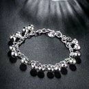 Bracelete Cordão Torcido em Prata 925